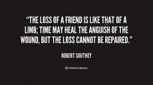 quotes about loss of a friend