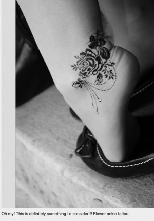 Ankle tattooTattoo Ideas, Ankle Tattoos, Feet Tattoo, Body Art, Tattoo ...