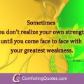 and Weakness Short Quote About Changing Yourself – Gandhi Quote ...