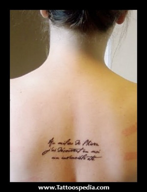French%20Quote%20Tattoos%20Ideas%201 French Quote Tattoos Ideas
