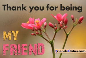 Thank You For Being My Friend - Thank You Quotes