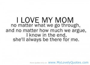 love my mom – mom love quotes