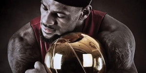 Lebron James Championship Trophy