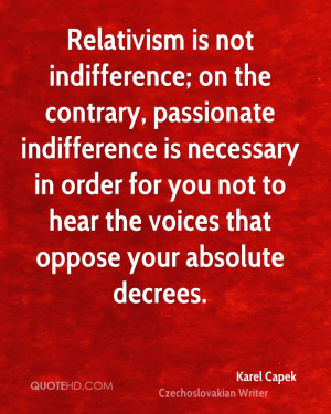 Indifference Quotes