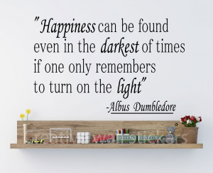 ... QUOTES HAPPINESS WALL STICKER HARRY POTTER WALL DECALS TRANSFER