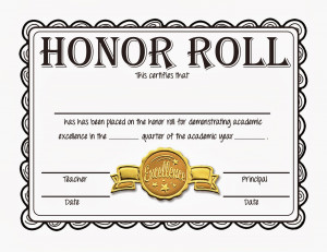 Honor Roll Certificates http://teachergalaxy.blogspot.com/2014/03 ...