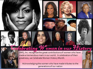... In celebration of their greatness, we Celebrate Women History Month