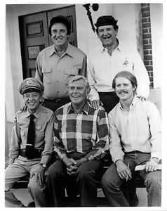 Andy-Griffith-Show-Cast-1993-Reunion-Show-8x10-In-B-W-Glossy-Photo