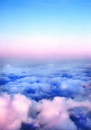 above the clouds, love