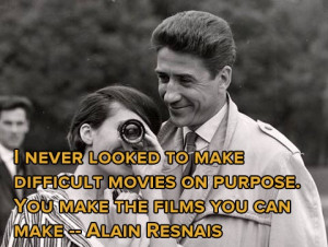 ... Quotes - Alain Resnais - Movie Director Quotes #alainresnais #resnais