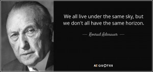 Konrad Adenauer Quotes