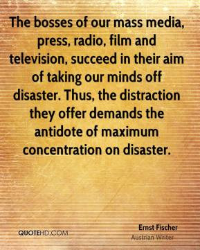 Ernst Fischer - The bosses of our mass media, press, radio, film and ...