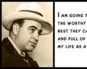 Wall Quote - Al Capone - I Am Going to St. Petersburg, Florida ...
