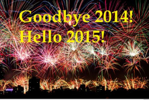 Goodbye 2014, Hello 2015 Wallpaper Card on imgfave