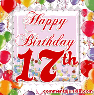 happy 17th birthday daughter 17th birthday wishes with happy 17th ...