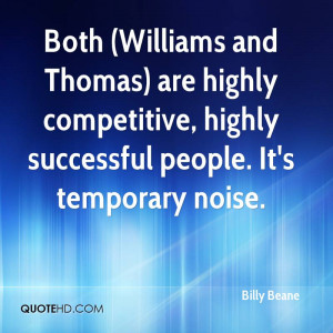 ... Are Highly Competitive Highly Successful People Its Temporary Noise