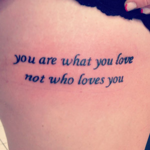 fall out boy lyrics tattoos