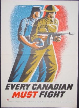CANADIAN WORLD WAR II POSTERS