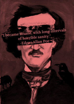 poetry Poe insanity sanity edgar allen