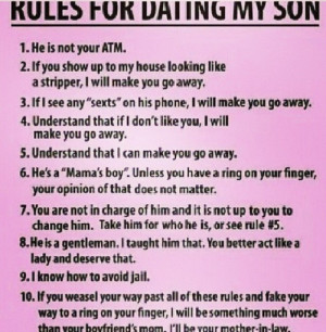 dating quotes rules son