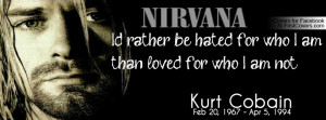 Showing Gallery For Kurt Cobain Quotes Facebook Cover