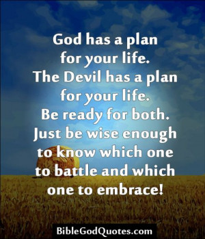 God has a plan for your life