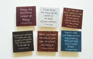 magnets, and you choose which motivational/inspirational quotes ...