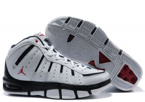 Carmelo Anthony white/ varsity red/ black Jordan Melo M7 2010 Sneakers ...