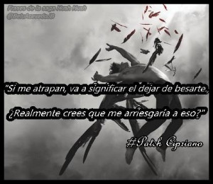 tags for this image include hush hush nefilim frases libros and