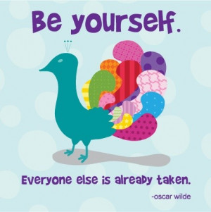Smart, quotes, sayings, be yourself, oscar wilde