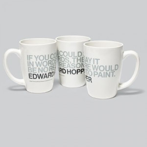 Whitney Museum Shop - Edward Hopper Quote Mug