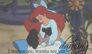 princess ariel # prince eric # quotes # mermaid # you re the one # my ...