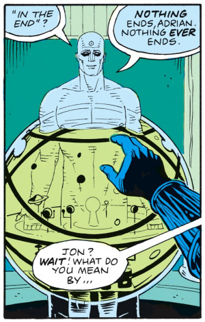 Was the slipstreaming Doctor Manhattan's ominous Watchmen coda a sign ...