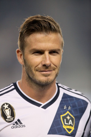 David Beckham David Beckham New Hairstyle 2012