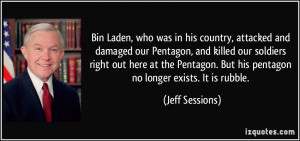 our Pentagon, and killed our soldiers right out here at the Pentagon ...