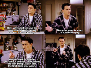 Joey & Chandler - joey-and-chandler Fan Art