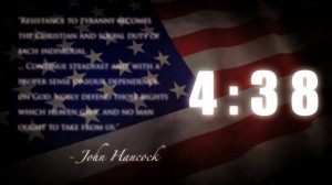 Patriotic Quotes Countdown