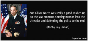 More Bobby Ray Inman Quotes