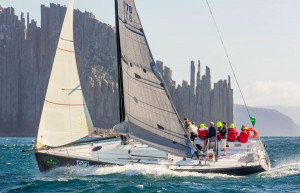 After Midnight Farr 40 Mod – carrying N0 4 Genoa bu Ian Short Sails