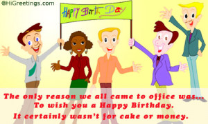 your office colleague this funny birthday ecard to wish happy birthday ...