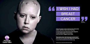 ... chance to live: Star of repugnant charity ad defies the death threats