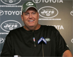 Jets coach Rex Ryan's penchant for humorous press conferences, and his ...
