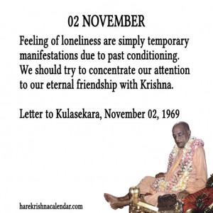 Srila Prabhupada Quotes for 02 Nov 2013