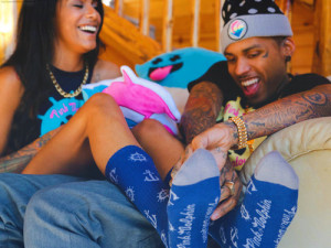 ... Ink & Asiah Rockin’ The Pink Dolphin Holiday 2012 Clothing picture