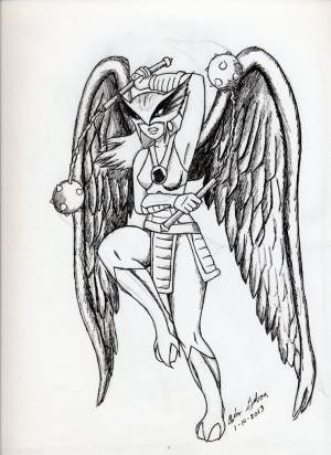 Hawkgirl Emblem Deviantart