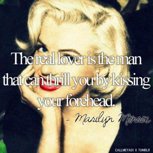 The real love is the man that can thrill you Love quote pictures