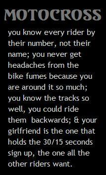 Funny Motocross Sayings