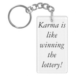 Karma Quotes Keychains