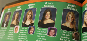 to include baby pictures next to their senior photos. The yearbook ...