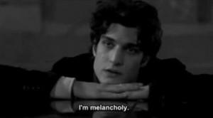 ... tags for this image include: melancholy, louis garrel and quote